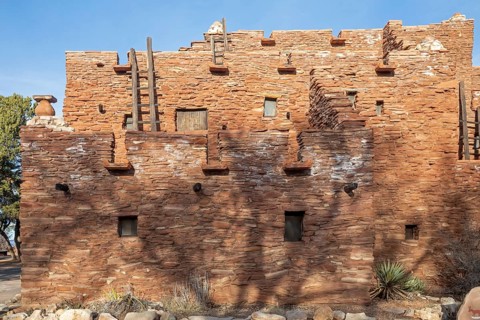 Grand Canyon National Park, Arizona - Hopi House, on the Canyon's South Rim, sells Native American