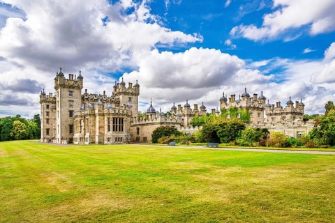 Floors Castle, Duke of Roxburghe, Roxburghshire, Scotland, UK