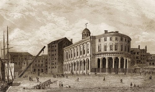 Newcastle upon Tyne Guildhall, England, 19. Jahrhundert