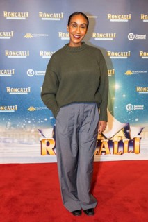 Hadnet Tesfai at the premiere of the 20th Original Roncalli Christmas Circus in Berlin's Tempodrom