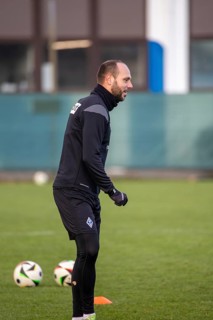Rico Benatelli at SV Waldhof Mannheim training session