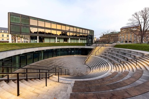 House of the Baden-Württemberg state parliament, state parliament building in Stuttgart. The house