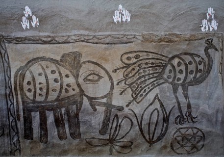 Khovar art (Hazaribagh district, Jharkhand, India) . The Sohraï and Khovar art areart forms