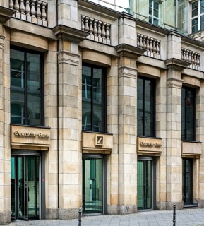 Deutsche Bank branch in Berlin Mitte, Germany
