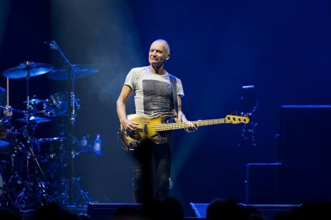 Sting (real name: Gordon Matthew Thomas Sumner, CBE) live on Sting 3.0 tour at Berlin's Uber Arena