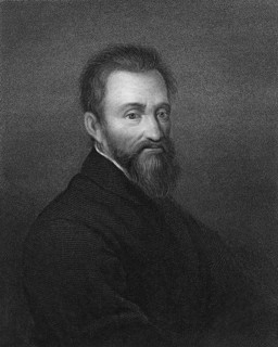 Michelangelo Buonarroti, 1475-1564, Italian painter, sculptor, architect and poet of the Italian