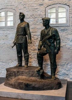 Bronze Sculptures Russian Soldiers, Proviantmagazin Zitadelle Spandau, Exhibition Unveiled,