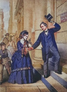 Minona Frieb-Blumauer and Theodor Döring, Minona Frieb-Blumauer, 1816 to 1886, a German actress and