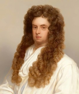 Portrait of John Somers, 1st Baron Somers, 1651 - 1716, an English Whig jurist and statesman