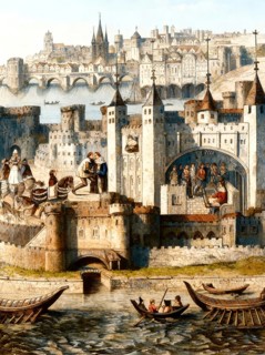 Imprisonment of Charles of Orléans in the Tower of London, England, Europe, 1415