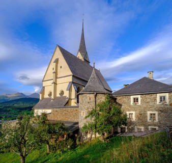 Wehrkirche St. Leonhard ob Tamsweg, Tamsweg, Lungau, Salzburg state, Austria