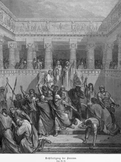 Daniel, Bible, chapter 13, verse 62, justification of Susanna, court, justice, trial, assembly, law