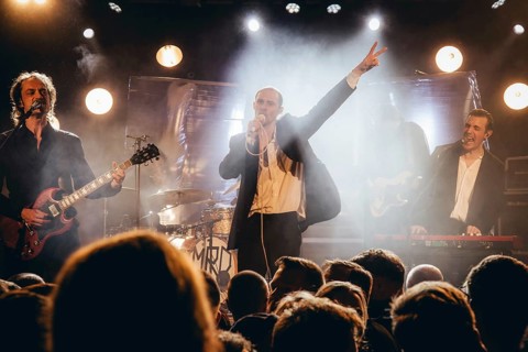 Singer Ben Hartmann from Billions live on 10 years of cocaine and raspberry ice cream tour 2026 in