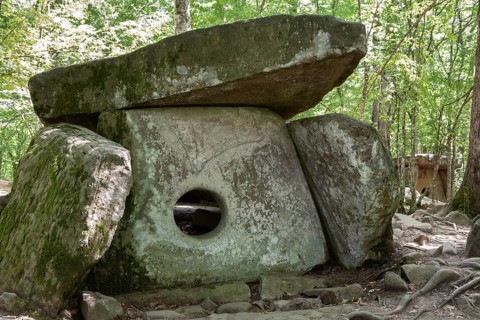 Dolmen. Krasnodar krai. Russia