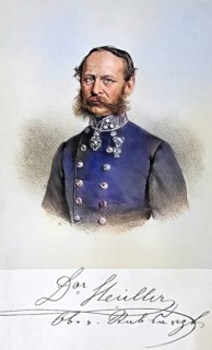 Karl Heidler, since 1856 Knight Heidler von Egeregg (born 23 December 1809 in Falkenau an der Eger,
