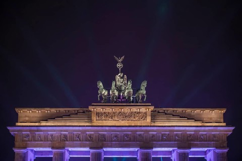 Brandenburg Gate in Berlin, Germany