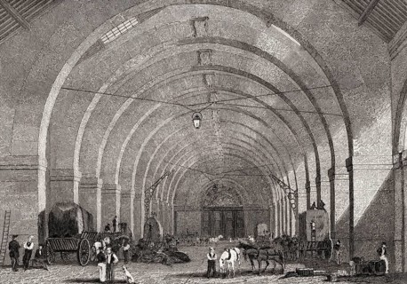The Octroi Général ou central, rue des Petites Écuries, Faubourg Poissonnière, Paris, antique steel