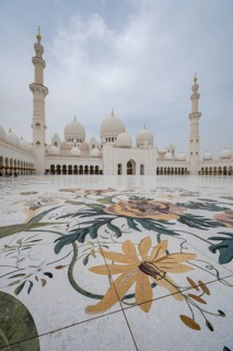 Sheikh Zayed Mosque, Sheikh Zayed Mosque, Courtyard, Abu Dhabi, United Arab Emirates