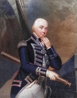 Admiral Lord Cuthbert Collingwood 1st Baron Collingwood 1748 to 1810 English admiral in the Royal