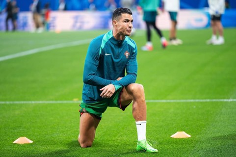 LEIPZIG, GERMANY - JUNE 18, 2024: Euro 2024 Groupe F match Portugal vs Czechia 2:1. Portugal