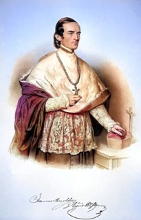 Johannes Ranolder (1806-1875), Bishop of Veszprem, real Privy Councillor, Historical, digitally