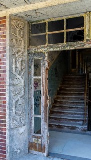 Historic buildings on the site of the former tuberculosis sanatorium in Beelitz, Brandenburg,