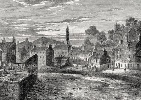 The Water of Leith, Edinburgh, Scotland, 19th century