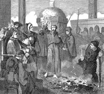 The ordeal by fire of Saint Peter Damian, c.?1007 – 1072 or 1073, was a reforming Benedictine monk