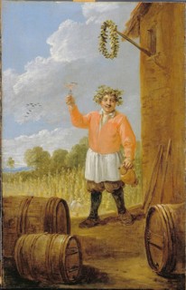 Autumn, painting by David Teniers (baptised 15 December 1610 in Antwerp, died 25 April 1690 in