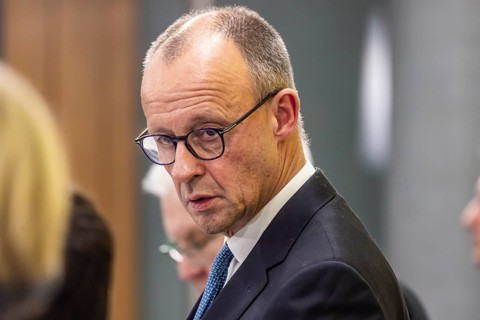 Federal Chancellor Friedrich Merz (CDU) . portrait. Annual event on the BW Automotive Industry