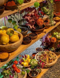Artistic flower arrangements and decorations, German Floristry Championships, Berlin, Germany