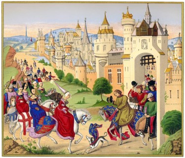 Queen Isabeau of Bavaria, entry into Paris, 1389