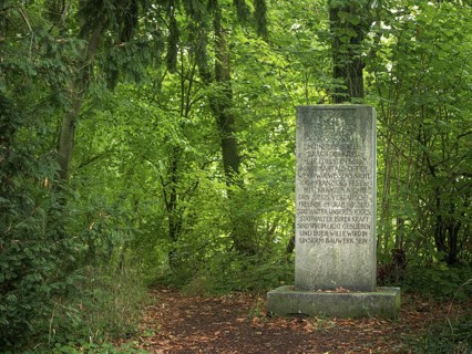 The Serastein, memorial stone, memorial to those who died in the First World War of the Freelance