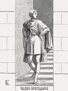 Hostilian, Gaius Valens Hostilianus Messius Quintus, c. 235-251, Roman emperor