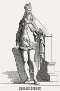 Charlemagne, Charles the Great or Carolus Magnus, 747-814, King of the Franks and Emperor of the