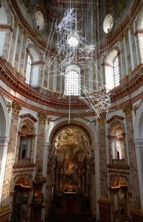 Karlskirche, domed hall, Vienna