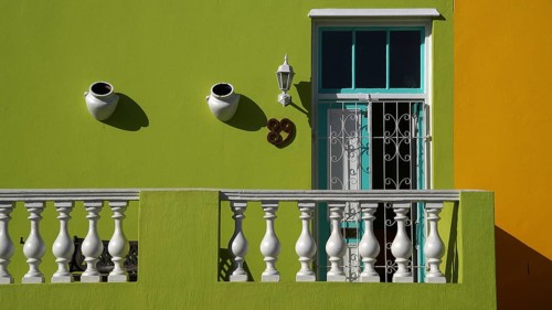 South Africa, Africa, Cape Town, colorful houses, Bo-Kaap