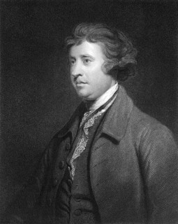 Edmund Burke, 1729 - 1797, a British writer, political philosopher and politician during the Age of