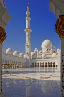 Sheik Zayed Mosque, Sheikh Zayed Mosque, Grand Mosque, Abu Dhabi, Middle East, Emirate, United Arab