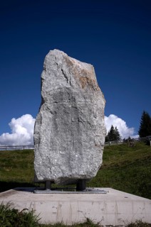 Stone of a Thousand Souls, Serles, Mieders, Stubai Valley, Tyrol, Austria