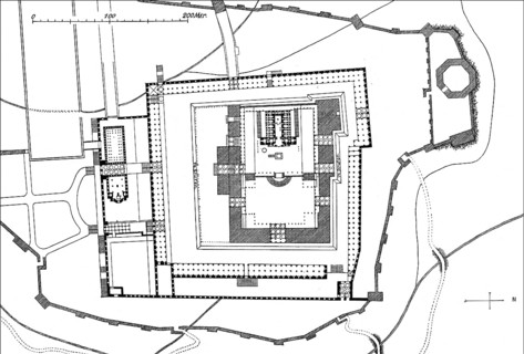 Solomon's Temple, Temple Mount, Jerusalem, Reconstructed by Conrad Schick