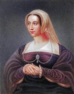 Catherine Parr 1512-1548, Queen of England. Sixth woman of Henry VIII of England, From the book