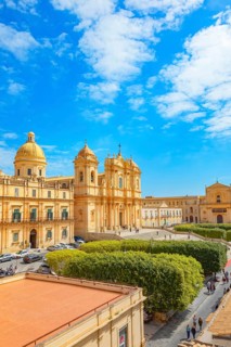 San Nicolò Cathedral, Noto, Noto Valley, Sicily, Italy