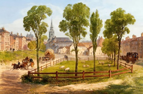 Islington, a district in Greater London, England, Europe, 1780