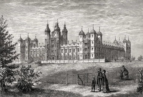Donaldson's Hospital building, Edinburgh, Scotland, 19th century