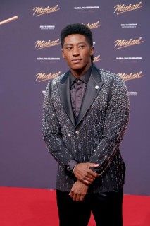 Joseph David-Jones at the world premiere of the movie Michael on Uber Platz in Berlin on 11.4.2026