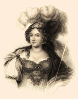 Frances Teresa Stewart, Herzogin von Richmond und Lennox, 1647-1702, ein prominentes Mitglied des