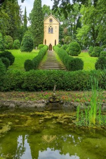Hermitage built in 1792 in the Parco Giardino Sigurtà, Valeggio sul Mincio, province of Verona,