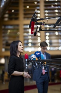 Annalena Bärbock (Alliance 90/The Greens), Federal Foreign Minister, photographed at the Foreign