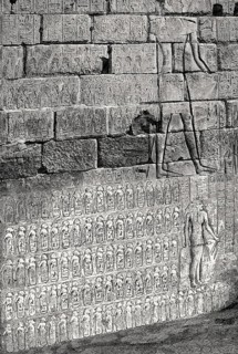 The Triumphal Relief of Shoshenq I near the Bubastite Portal at Karnak